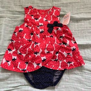 Carters Strawberry Dress